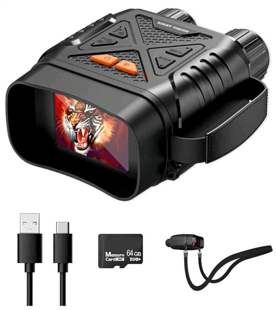 T TAKMLY Night Vision Goggles, 2624FT-10X Digital Zoom, 2.8'' HD Screen Infrared