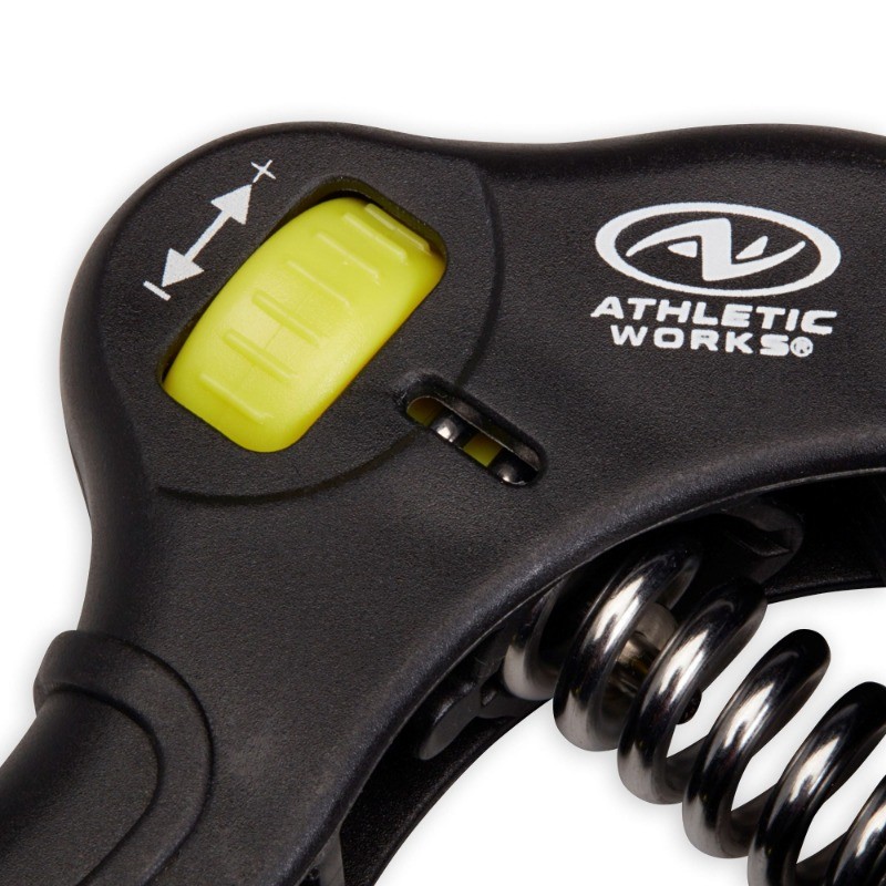 Athletic Work Adjustable Hand Grip Exerciser,Wrist and Forearm Strength,One Size
