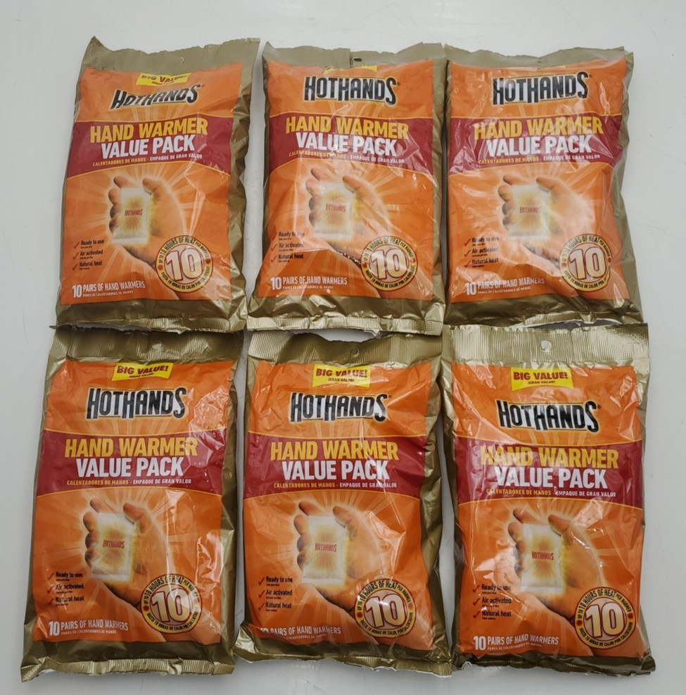 HotHands Hand Warmer 10-Pair Value Pack- 6 Packs (HH210PK36)