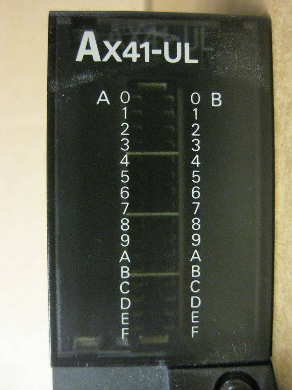 Mitsubishi AX41-UL Melsec Input Module 32 Point AX41UL