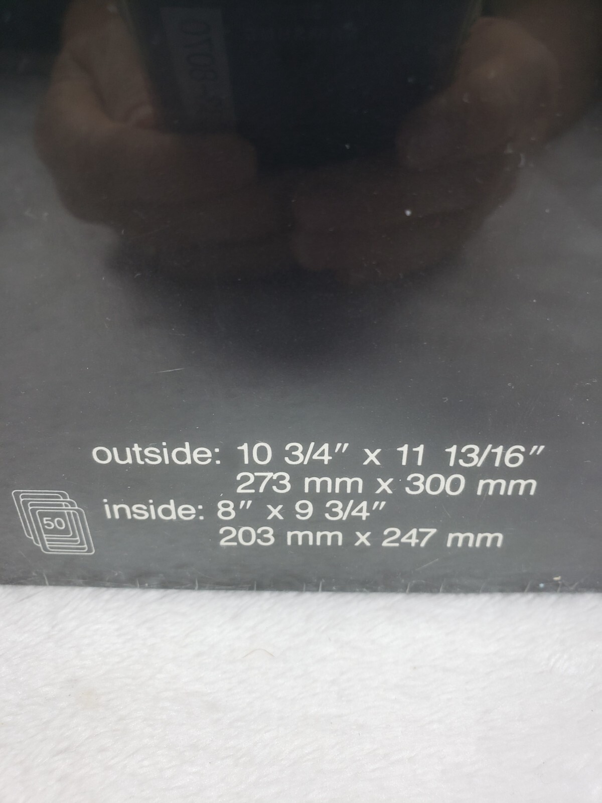 Sealed 3M RS 7120 Cardboard Transparency Mounting Frames 50 White Heavy Board