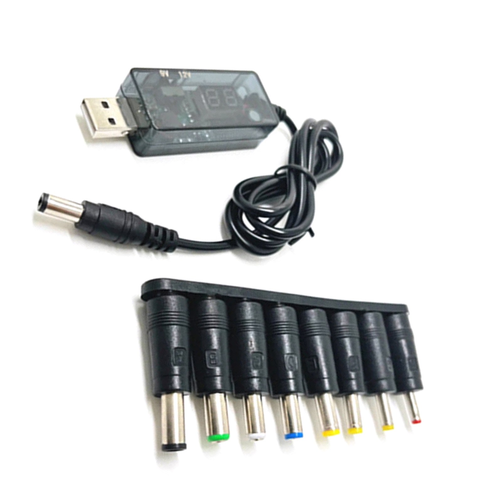 Dual Output Step-Up Converter 9V/12V Selectable via Switch w/LED Display 8 DC