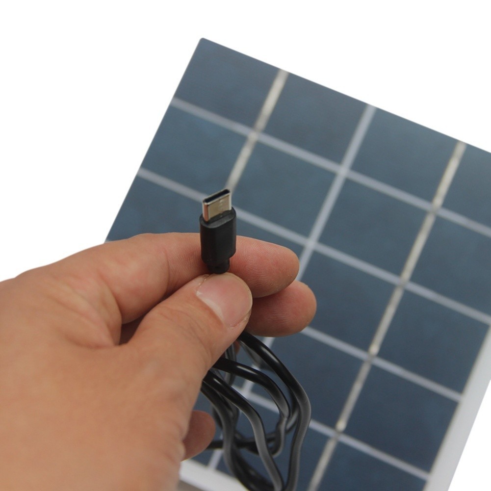 4W 5V Solar Charging Panel for Security and Portable Device Supply