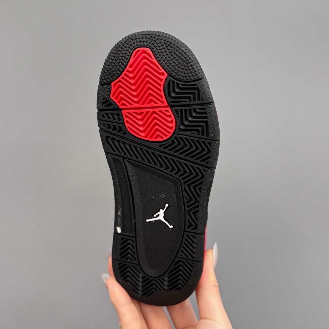 Jordan 4 Retro "Red Thunder" Kids Size US (8C-3Y)