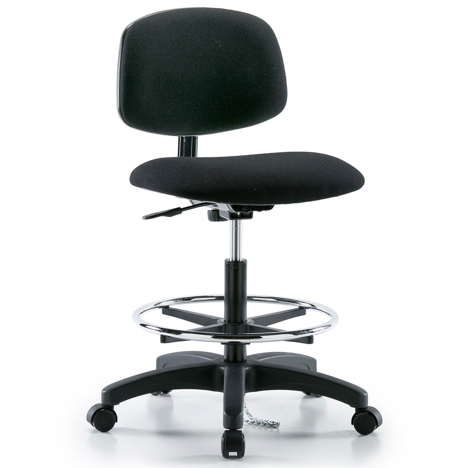 Fabric ESD Stool Black