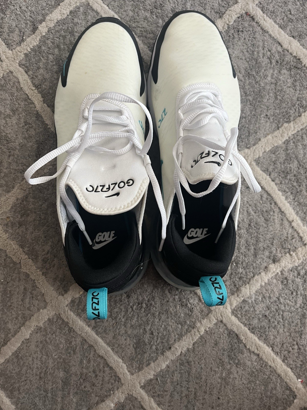 Nike AirMax 270 Golf Shoes Sz 11.5