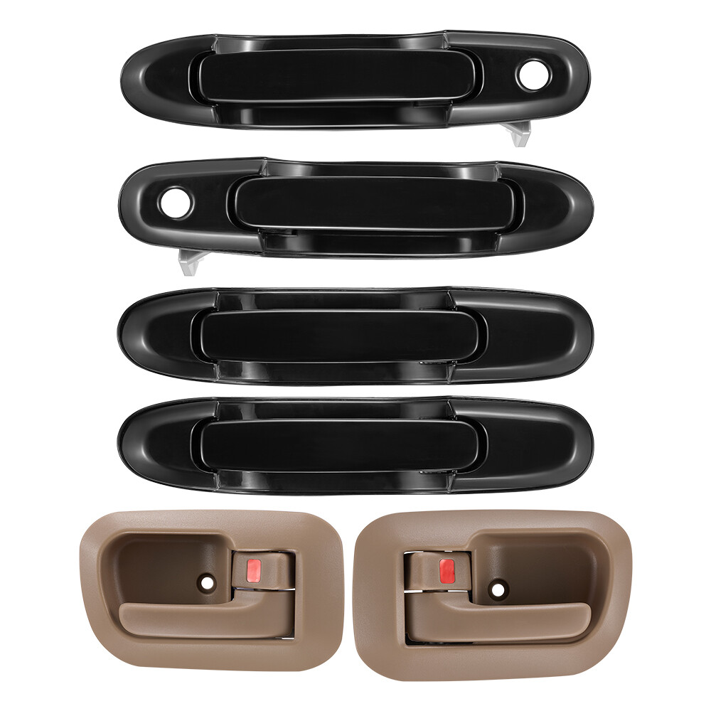 6Pcs For 98-03 Toyota Sienna Outside Inner Inside Left Right Door handles 80850
