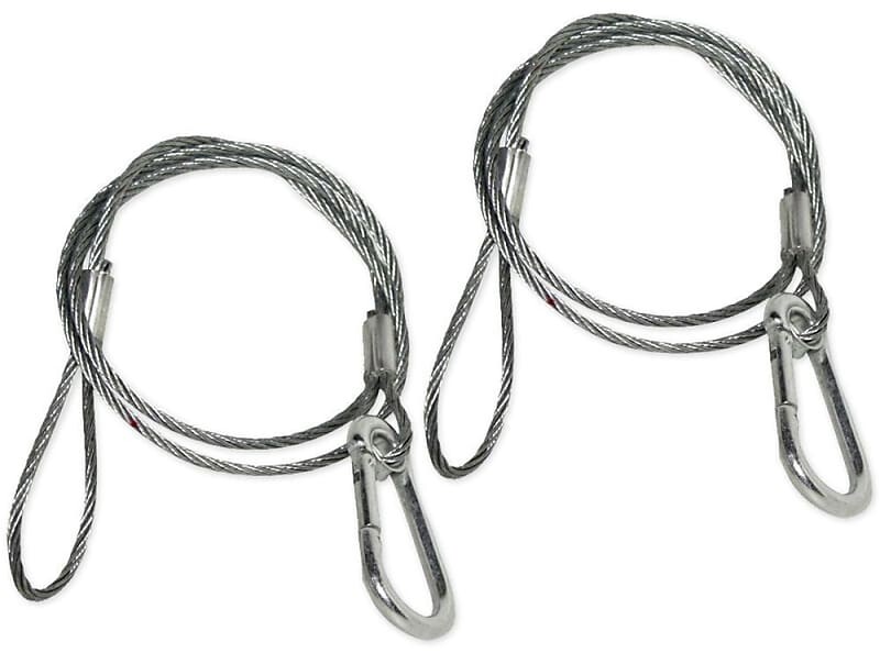 LOT OF 2 NEW CHAUVET SAFETY CABLES CH-05 31 INCHES 690 LBS 09110059