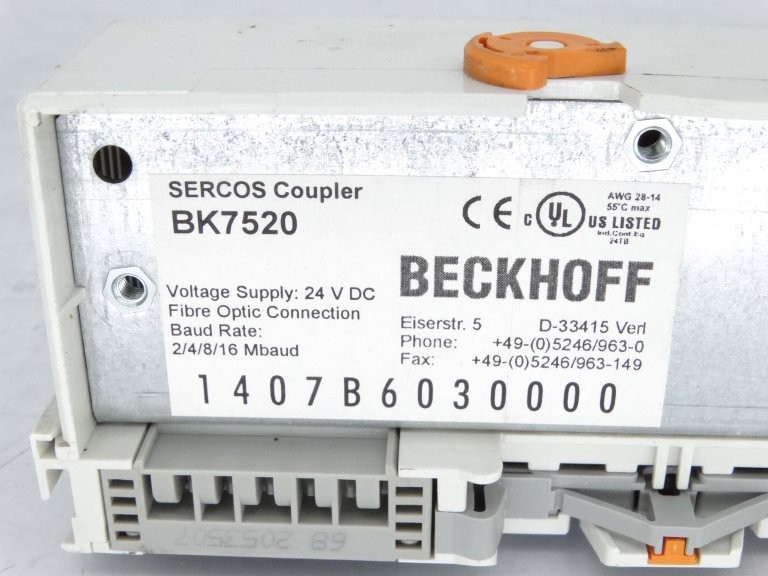 BECKHOFF BK7520 PLC MODULE