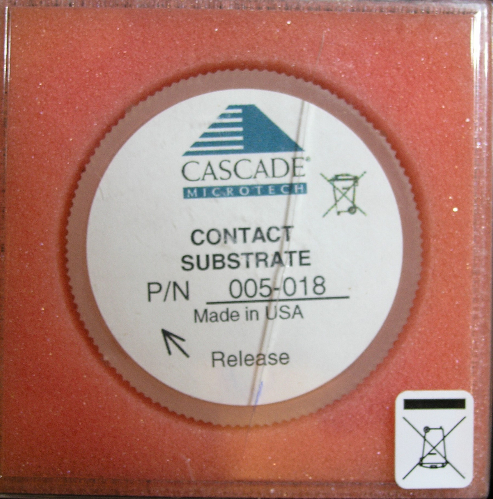 Wright Microtech Standard Impedance Contact Substrate P/N 005-018