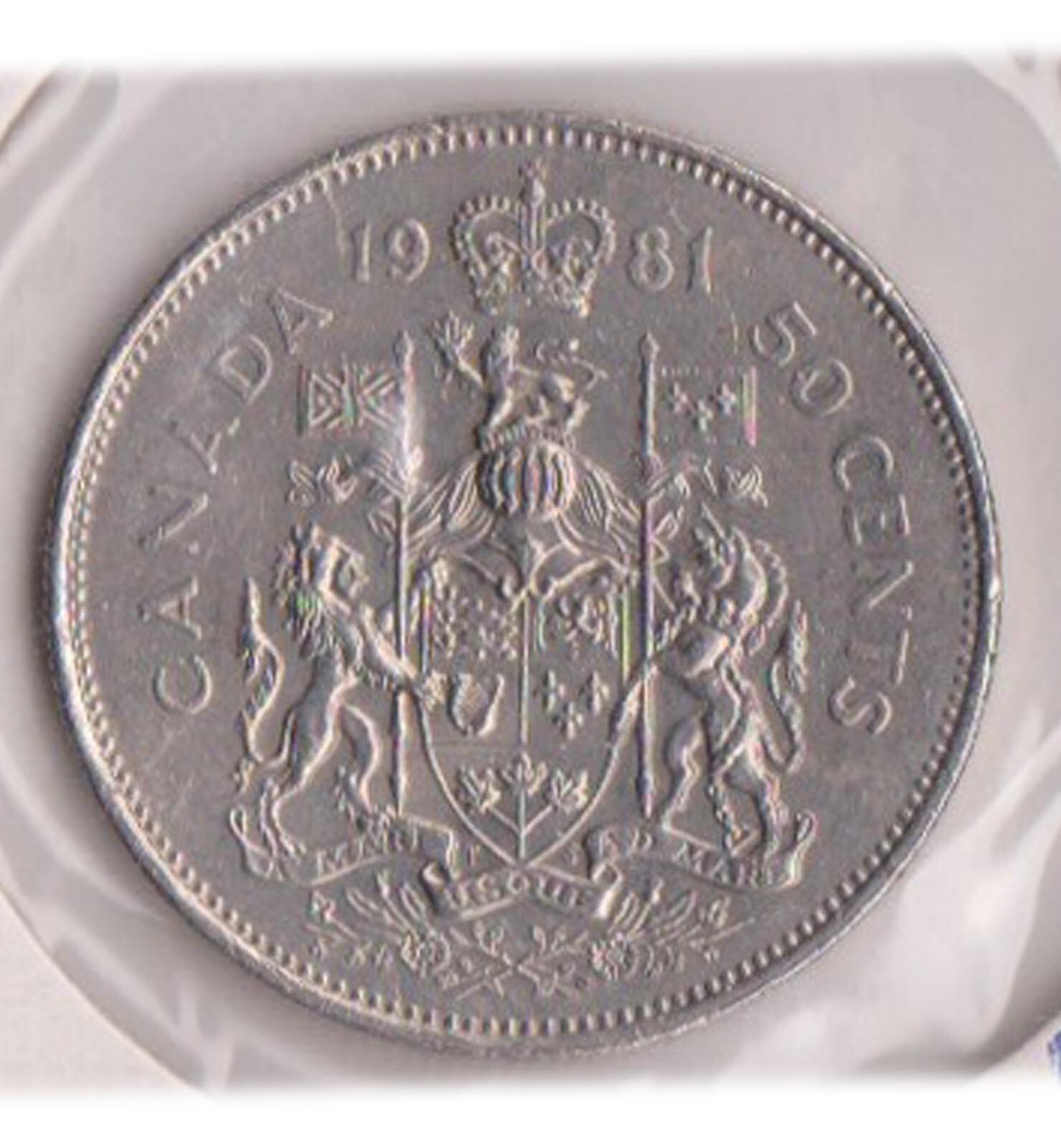 (H205-159) 1981 Canada 50c coin (FI)