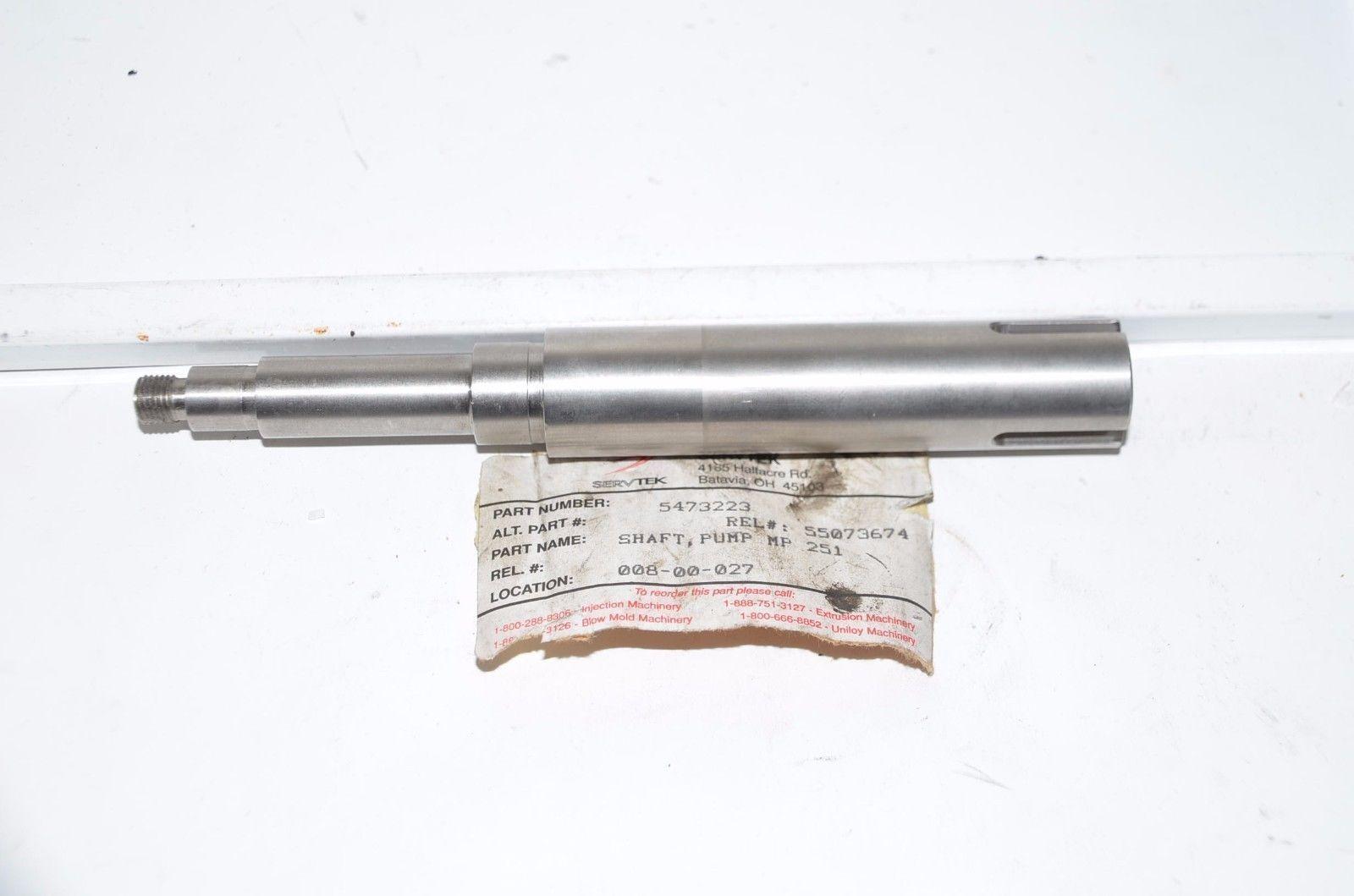 NEW SERVTEK 5473223 Pump Shaft MP 251 REL# 55073674