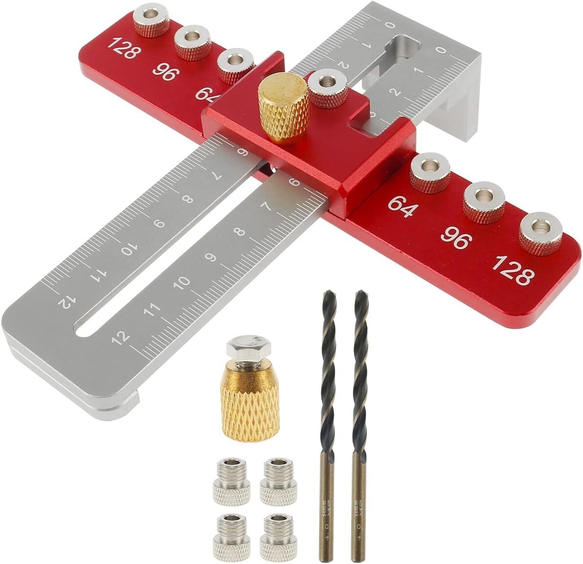 Cabinet Hardware Jig Aluminium Alloy Mounting Template Drill Guide HIGH QUALITY