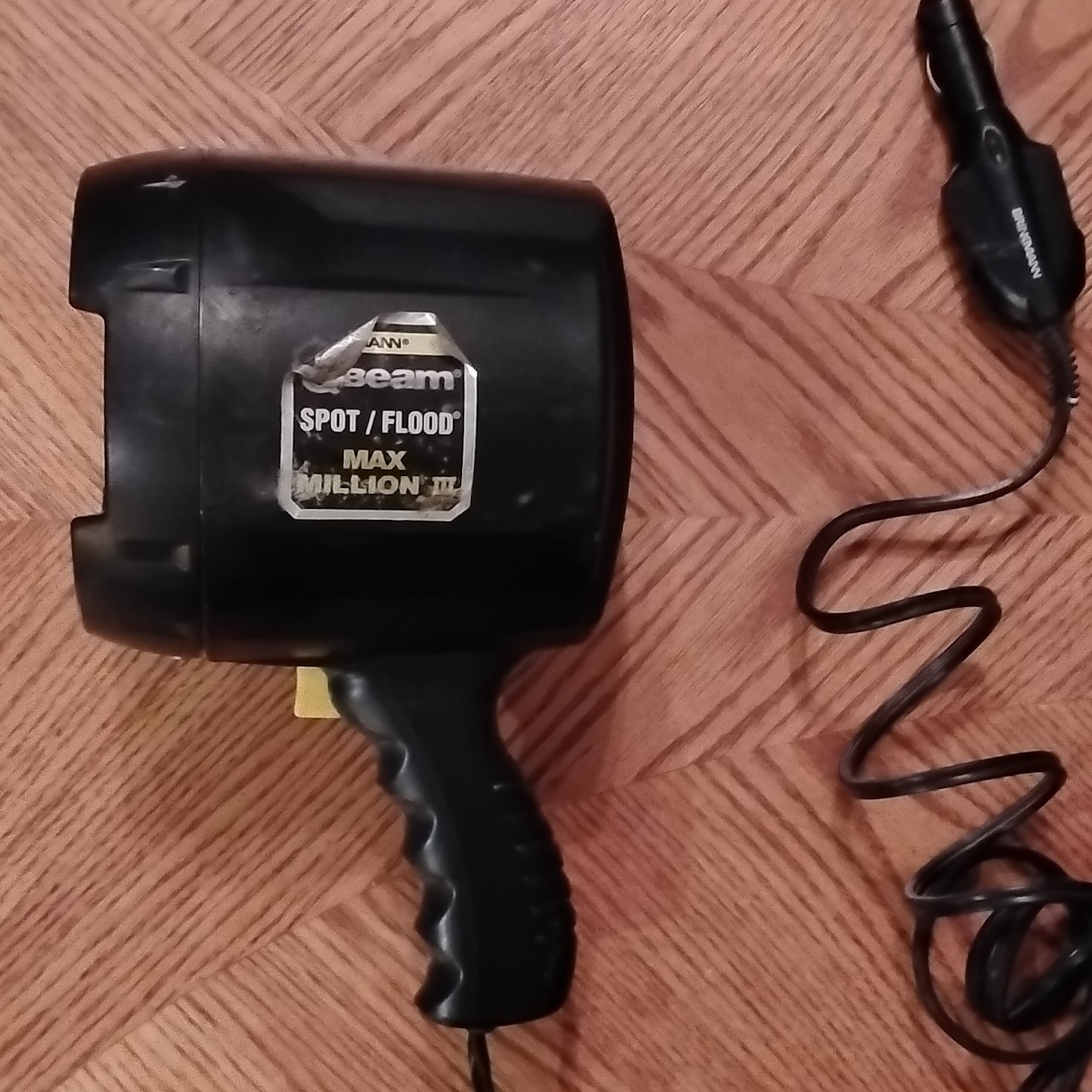 Brinkmann Max Million III Spot/Flood Corded Handheld Work Light 12V