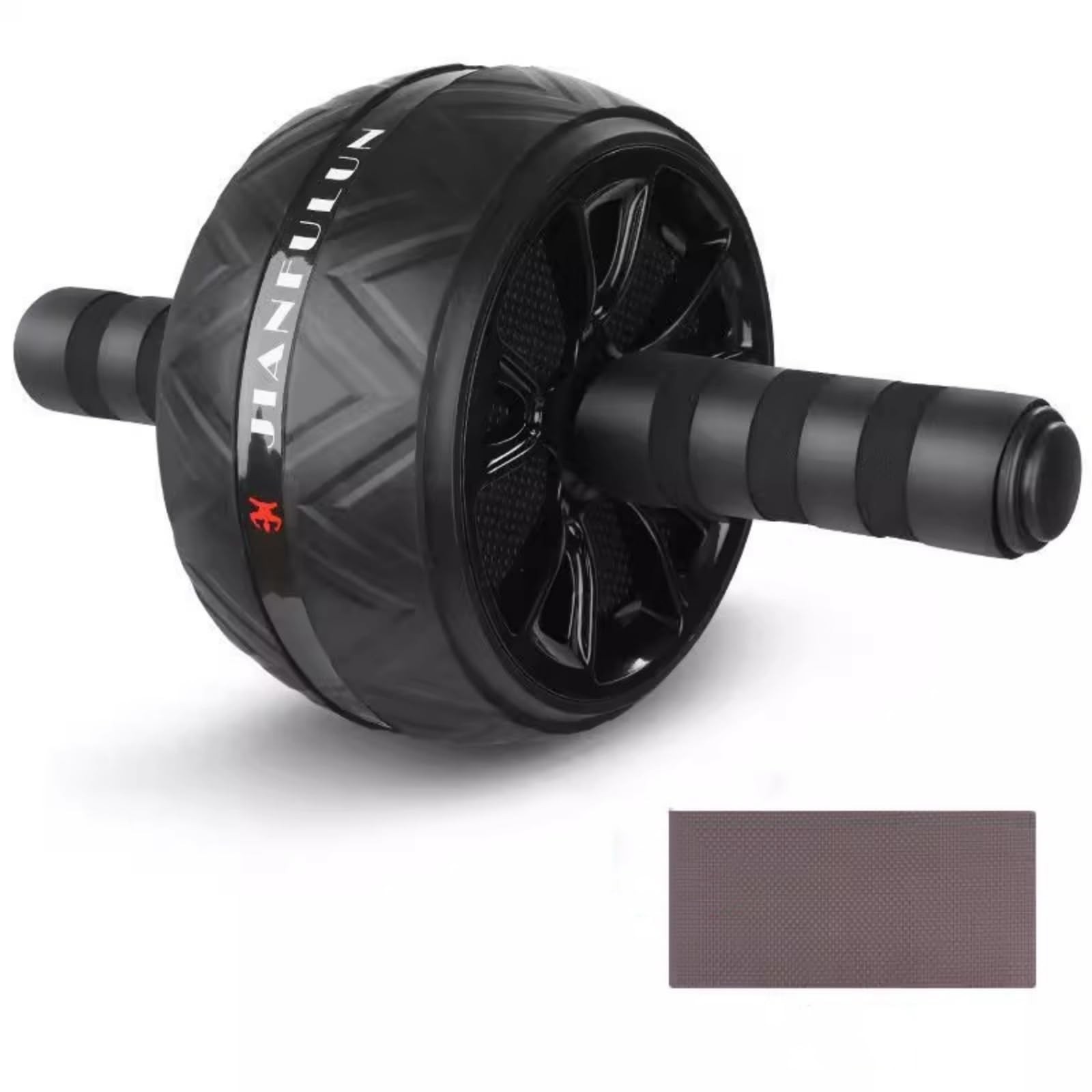 Ab Roller Wheel with Knee Mat for Core Strength Training and Home Workouts