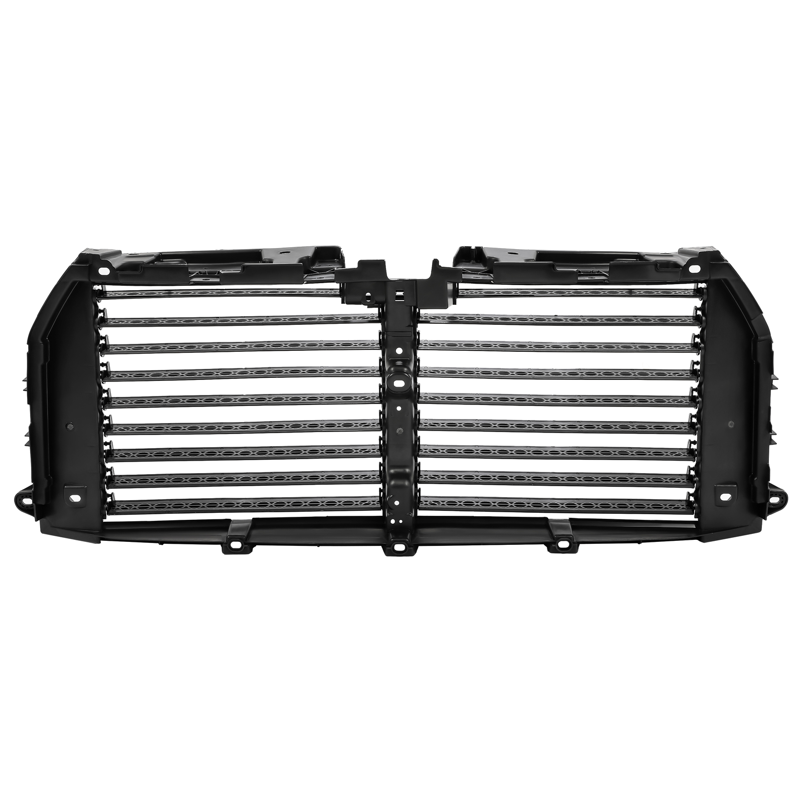 For Ford F-150 2015-2017 Front Upper Radiator Grille Air Shutter Assembly Black