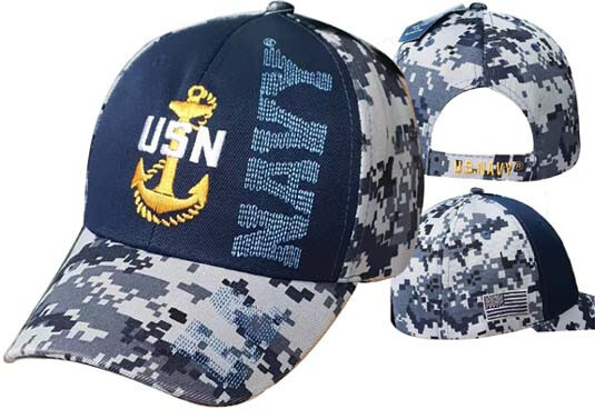 US NAVY ANCHOR UNITED STATES NAVY MILITARY CAP HAT ADJUSTABLE EMBROIDERED
