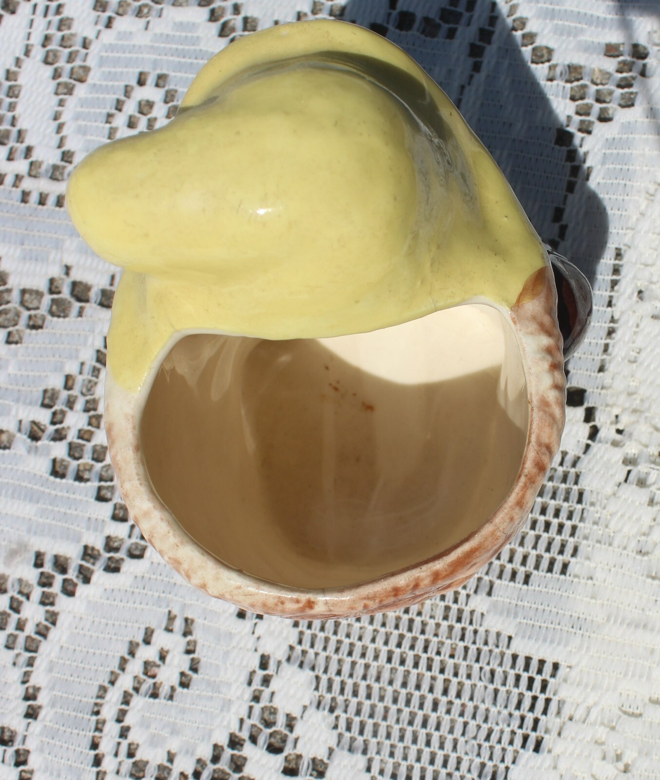 Vintage MCM S B M Calif Pottery Forest Gnome / Elf Planter