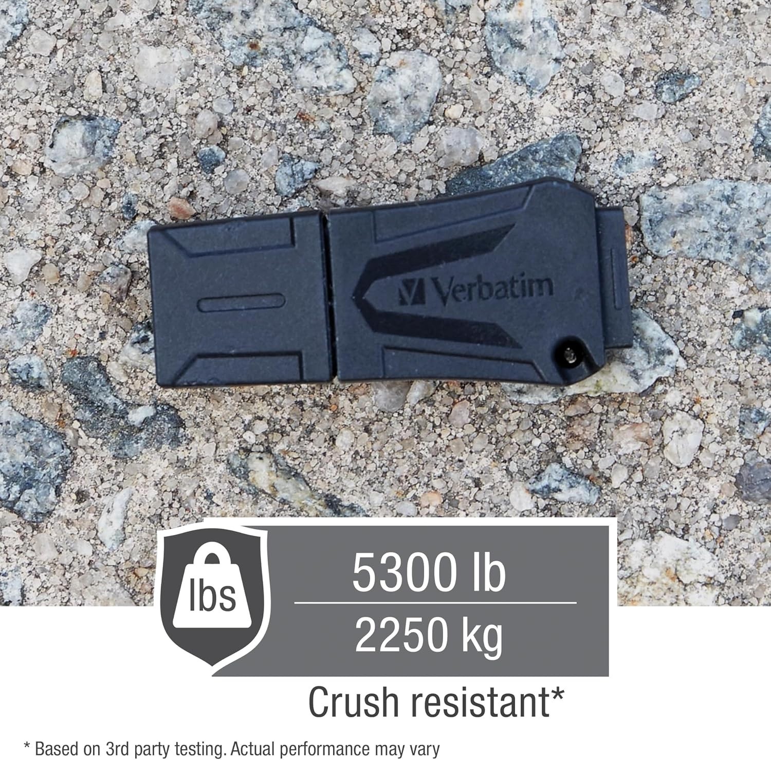 32GB ToughMAX USB 2.0 Flash Drive - Extremely Durable Thumb Drive - Black