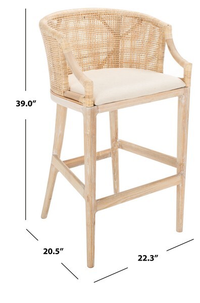 Safavieh BRANDO BARSTOOL, Reduced Price 2172753107 SEA4014C