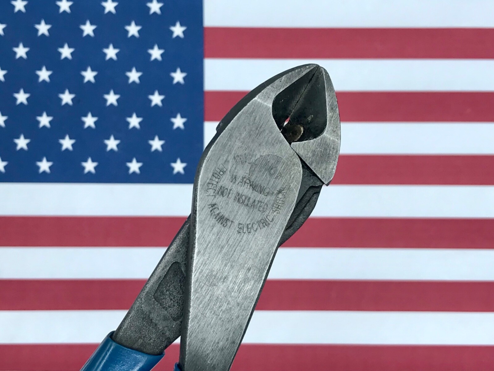 Klein 8” Diagonal Cutting Pliers, Heavy-Duty, High-Leverage, D2000-28 USA 🇺🇸