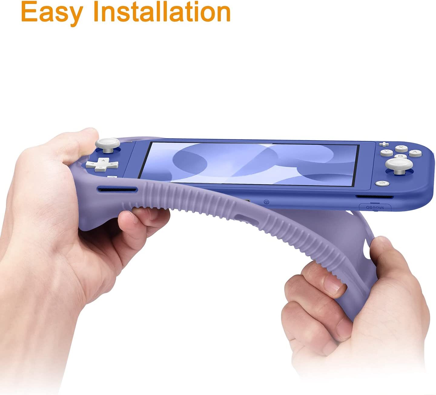 For Nintendo Switch Lite 2019 Case Soft Silicone Shock Proof Protective Cover