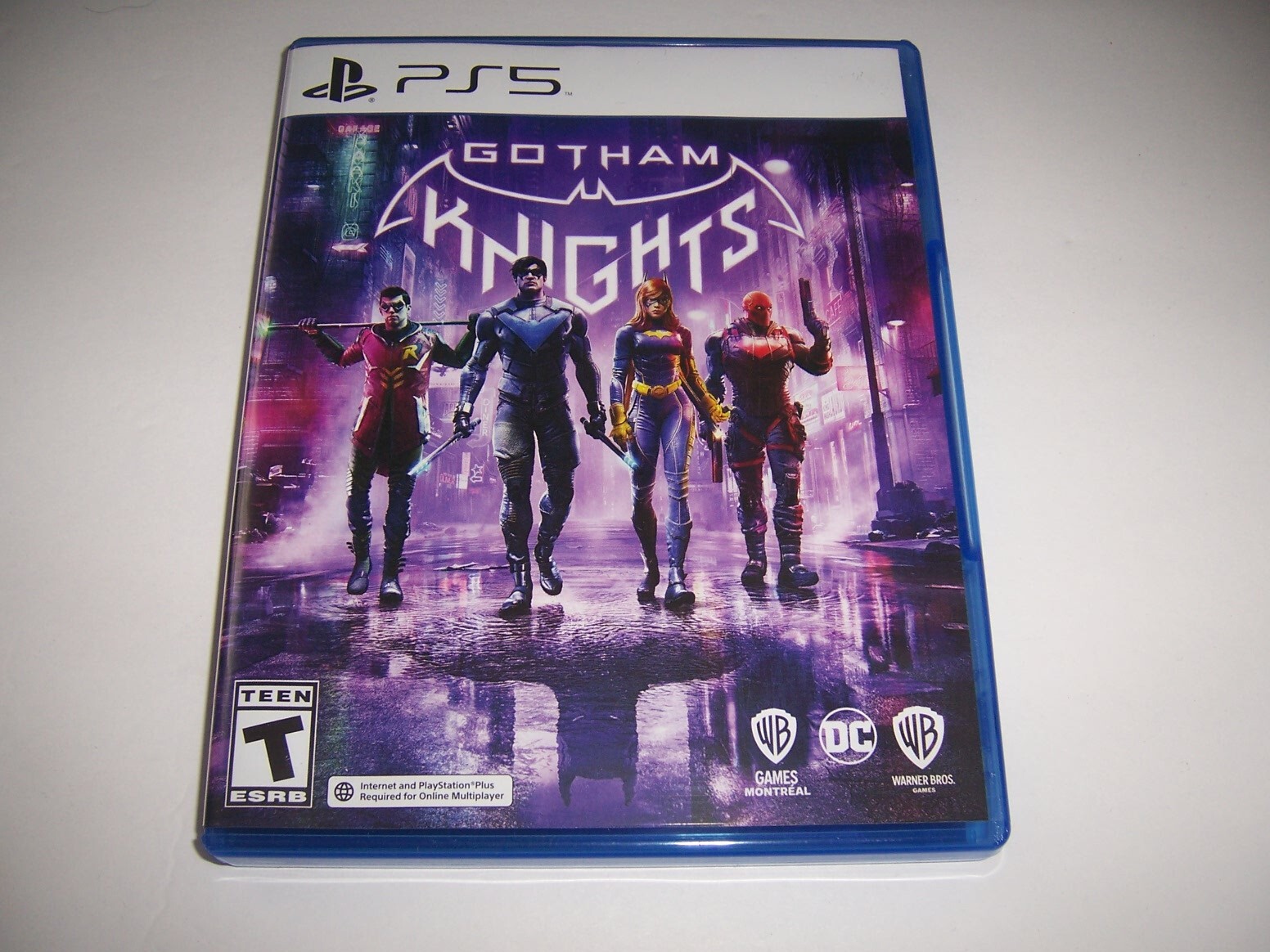 Authentic Box Case Replacement ONLY Sony PlayStation 5 PS5 Gotham Knights