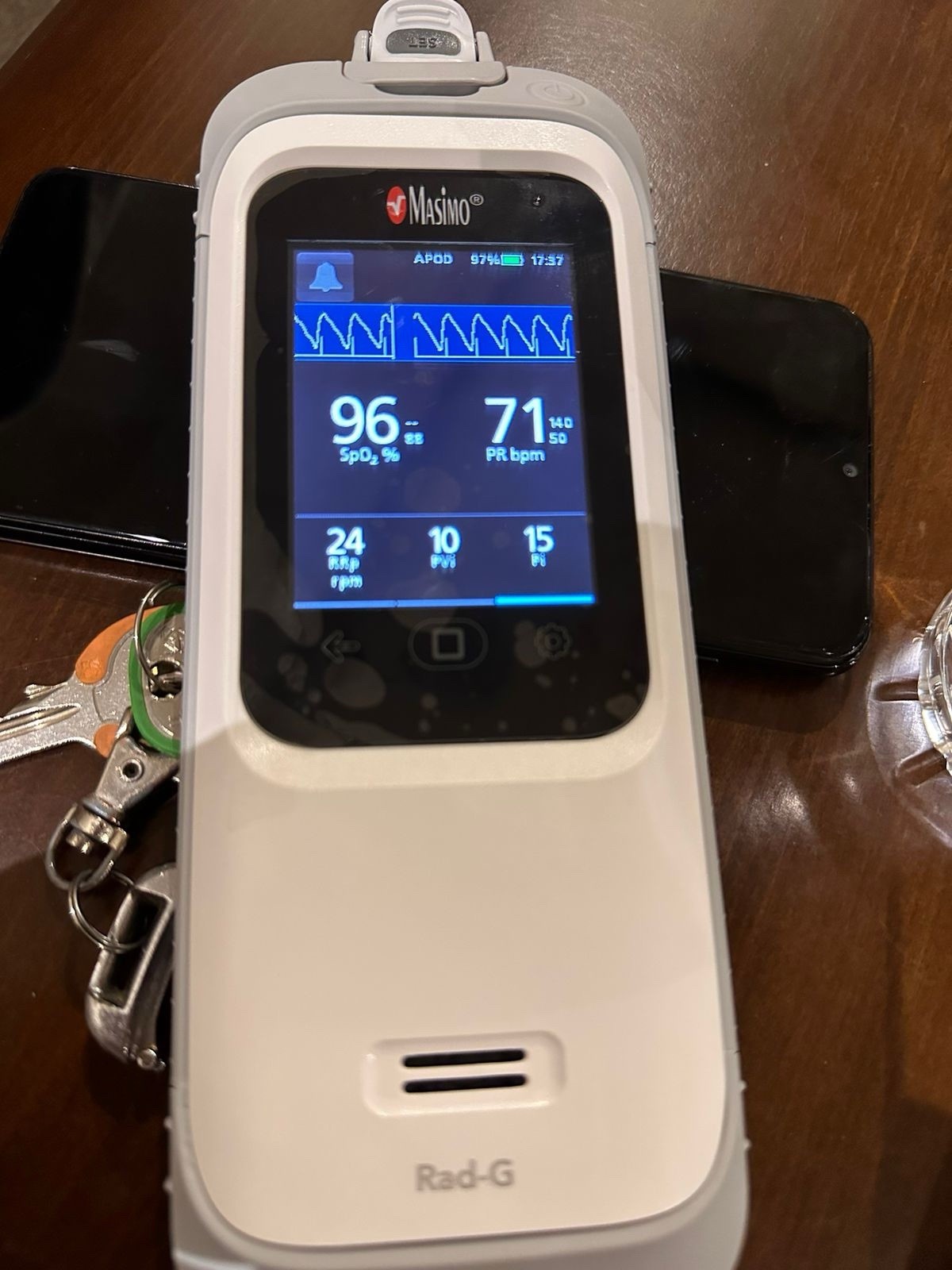 masimo rad g pulse oximeter Without Thermometer