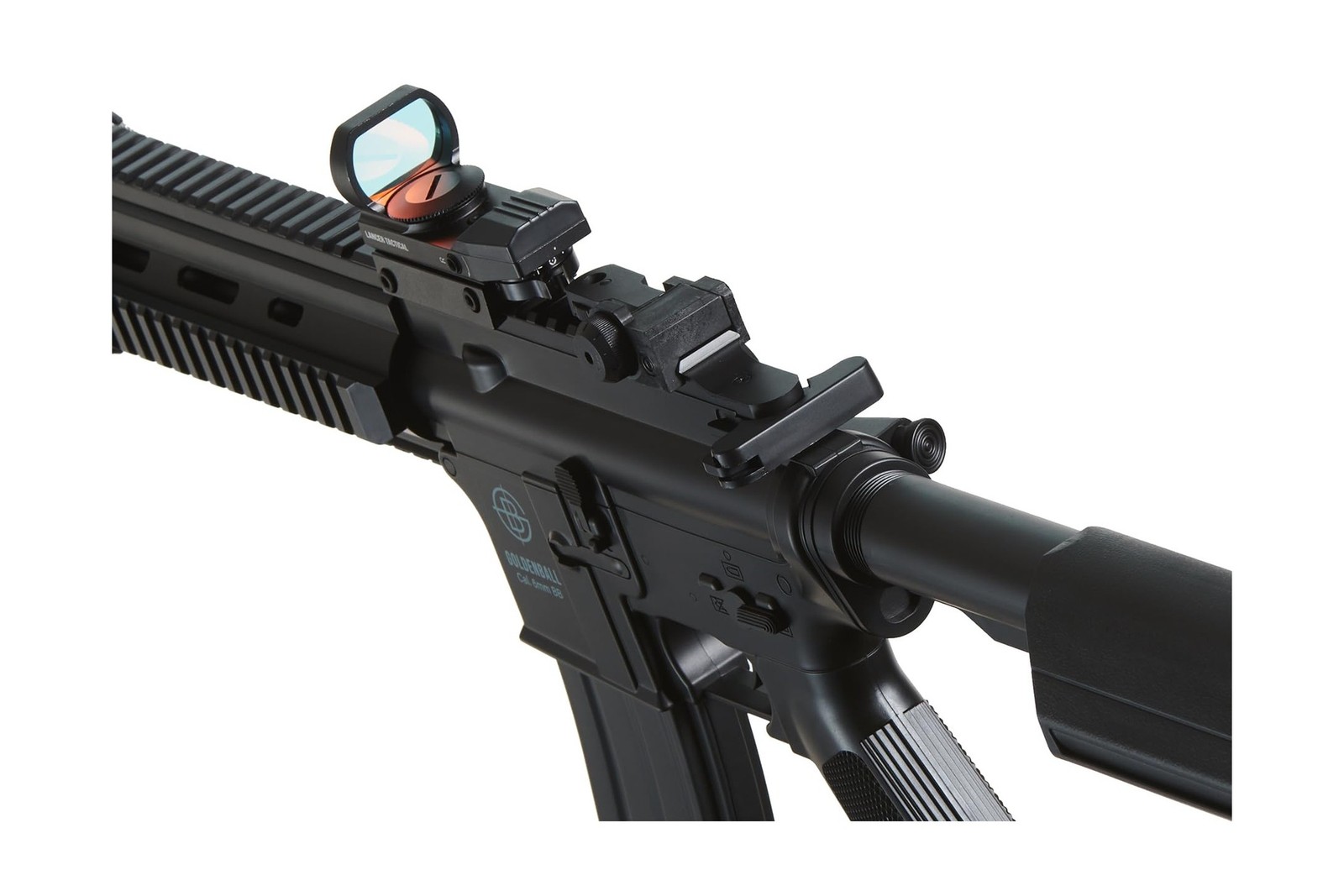 Full Set Airsoft AEG K418 Tactical RIS w/Adjustable Airsoft Stock - Battery, ...