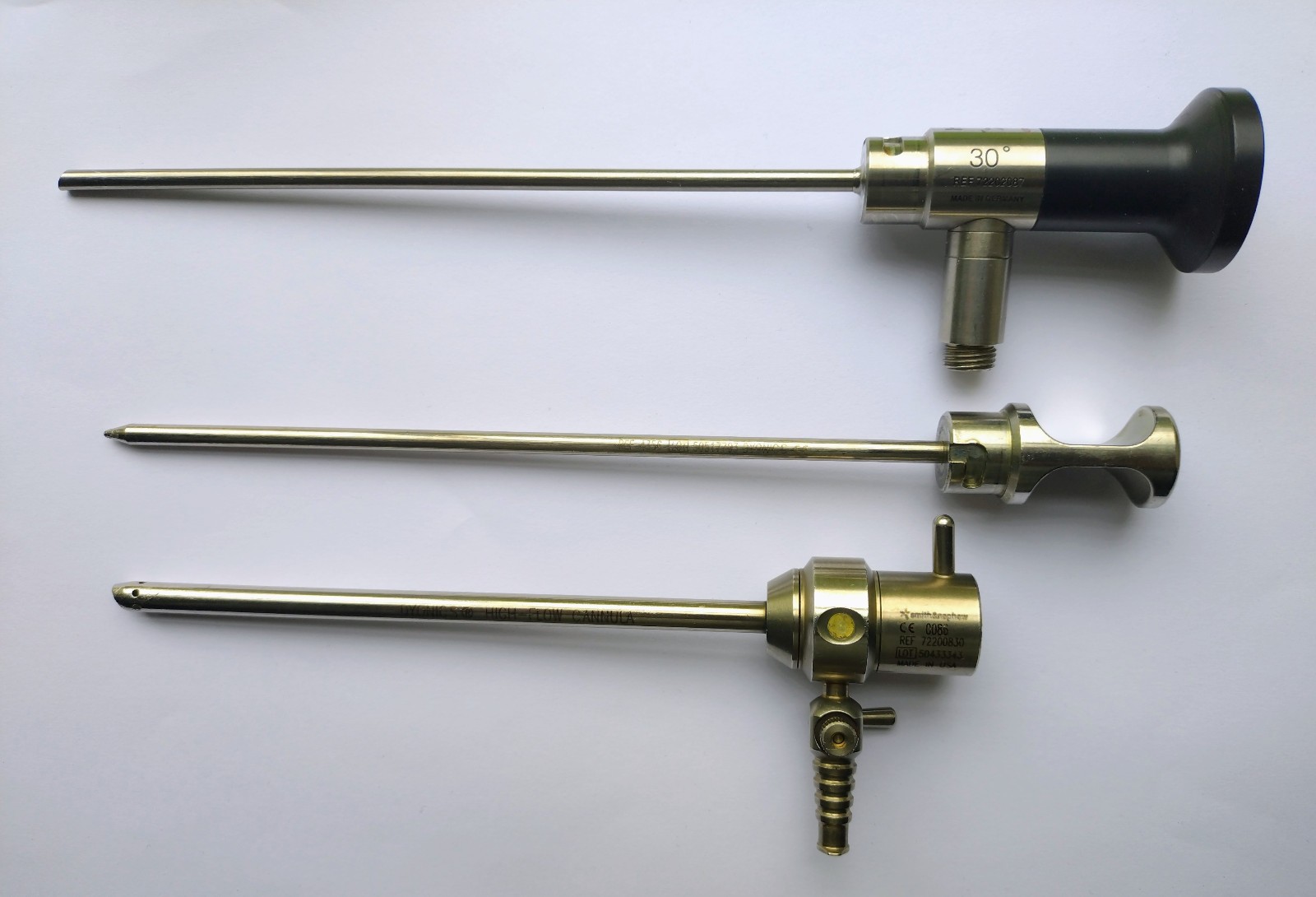 Dyonics 72202087 HD Arthroscope 4mm 30° - incl. Cannula Set (sleeve + obturator)
