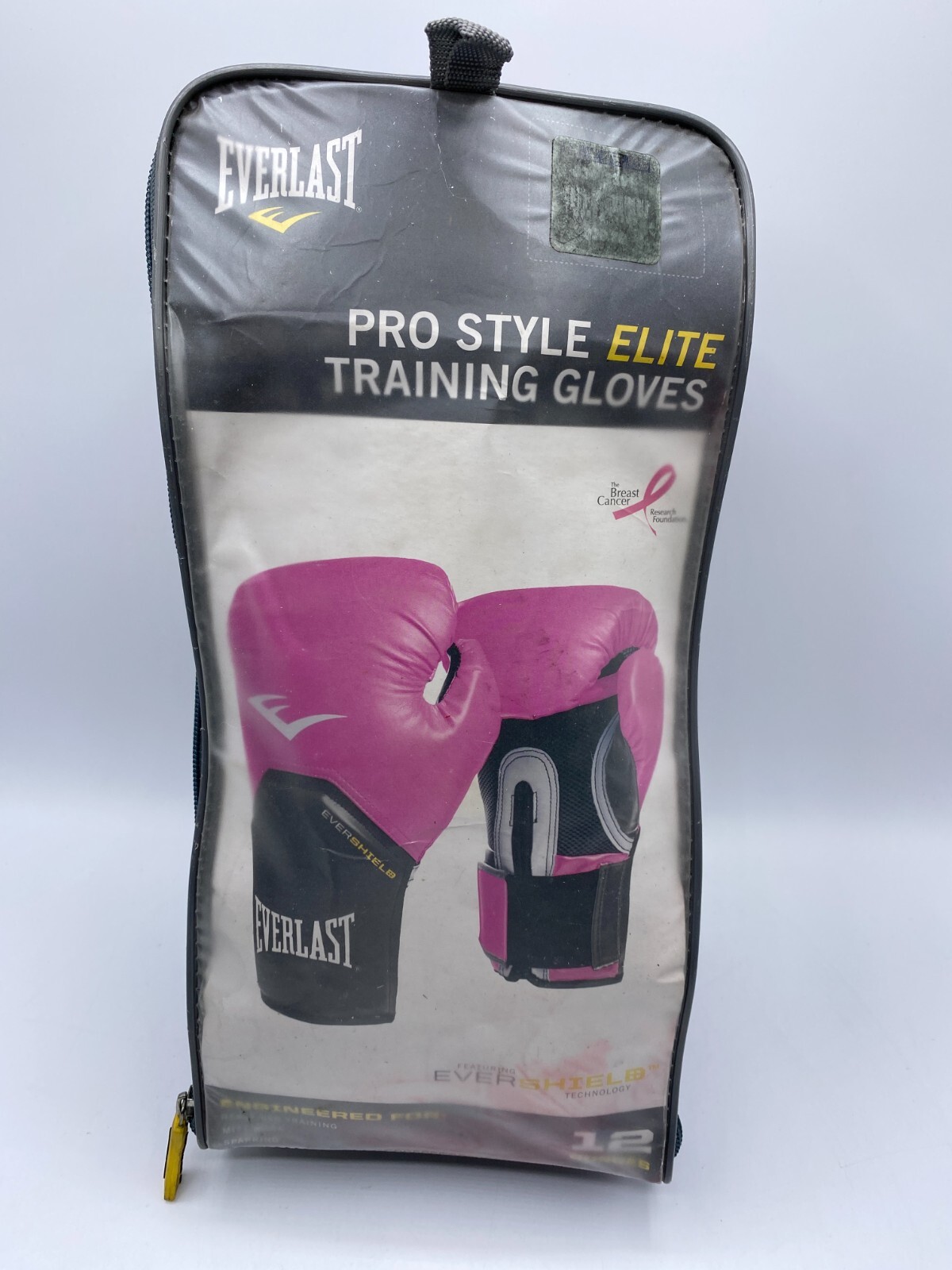 Everlast Pro Style Elite Training Gloves BCRF Pink 12oz. Boxing