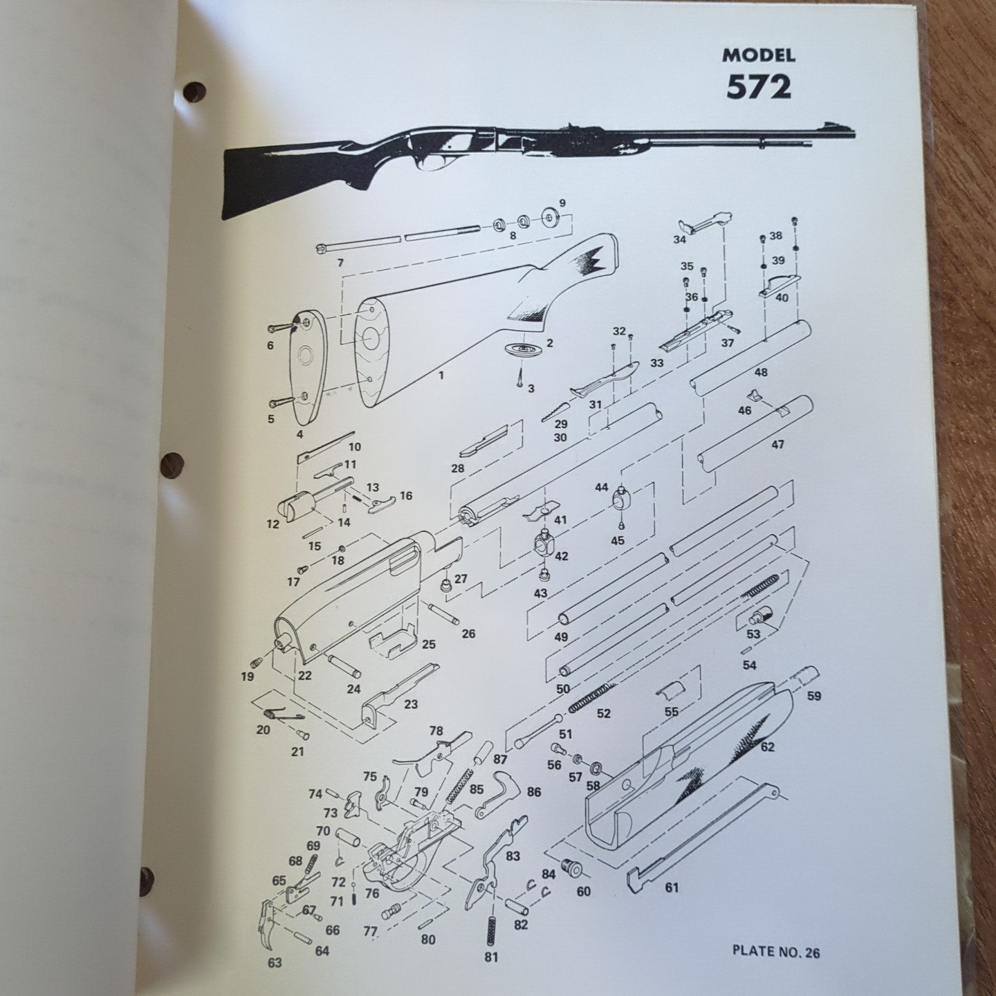 Vintage Modern Gun Repair School Course Lesson 29 Remington Model 572