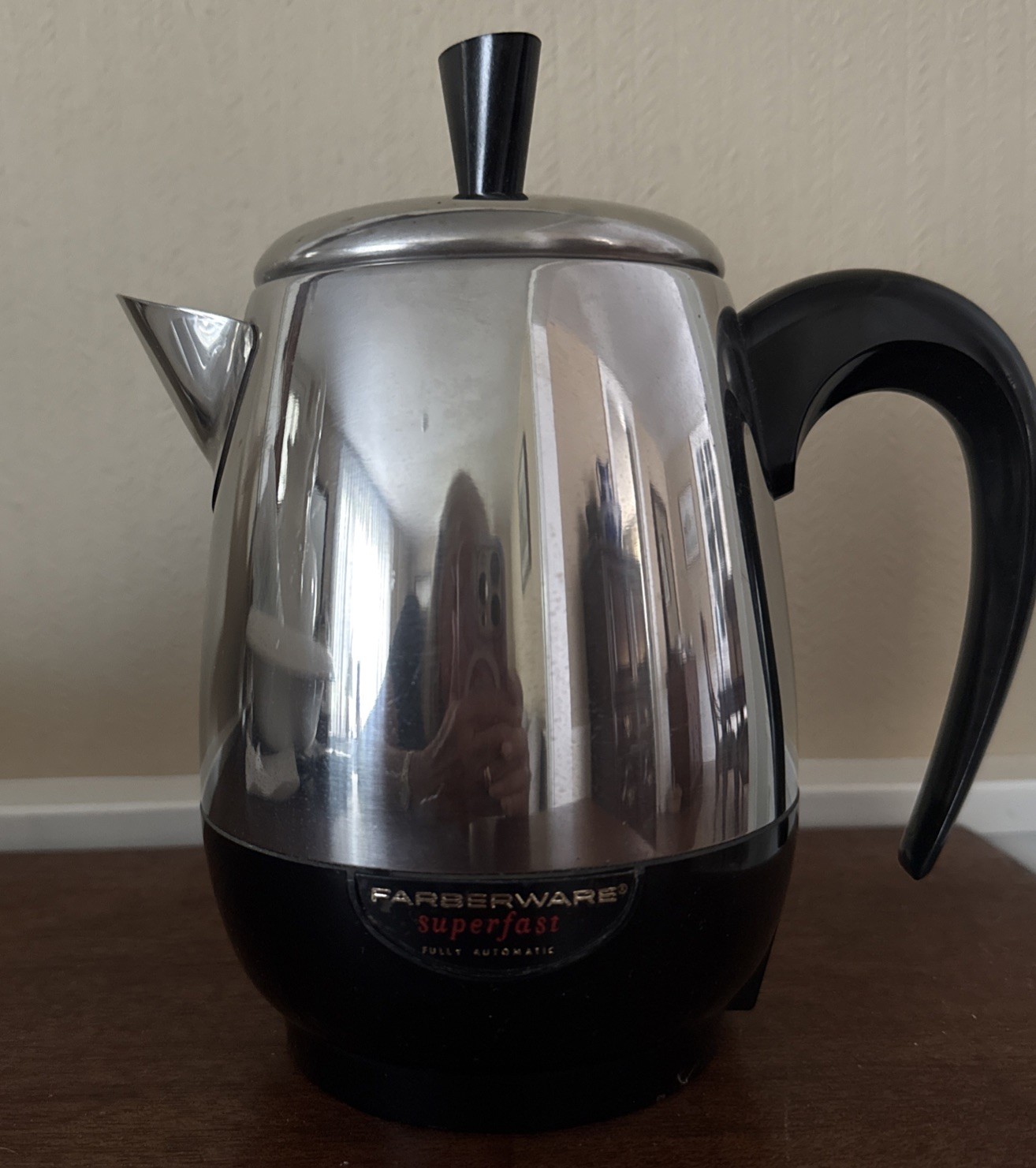 Vintage Farberware Superfast 4 Cup Coffee Percolator Model 134B