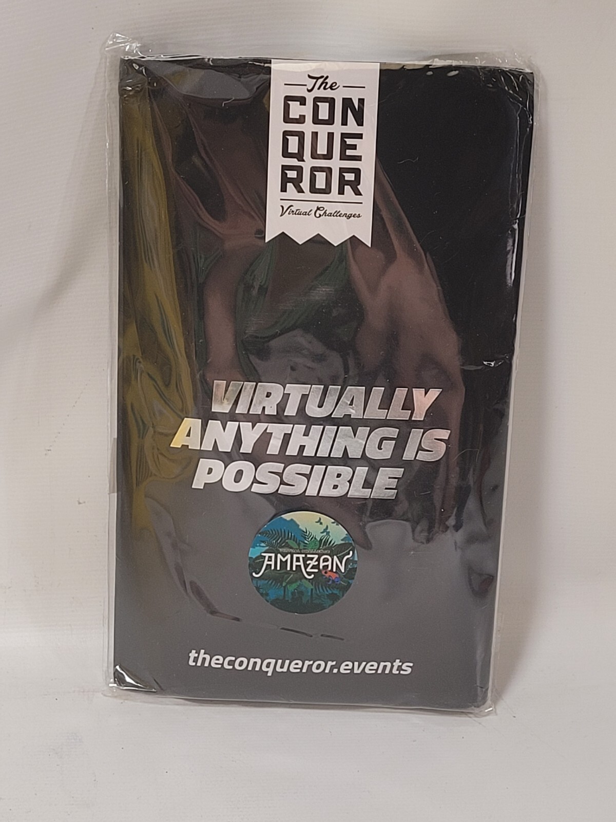 The Conqueror Virtual Challenege Amazon Rainforest Short Medal