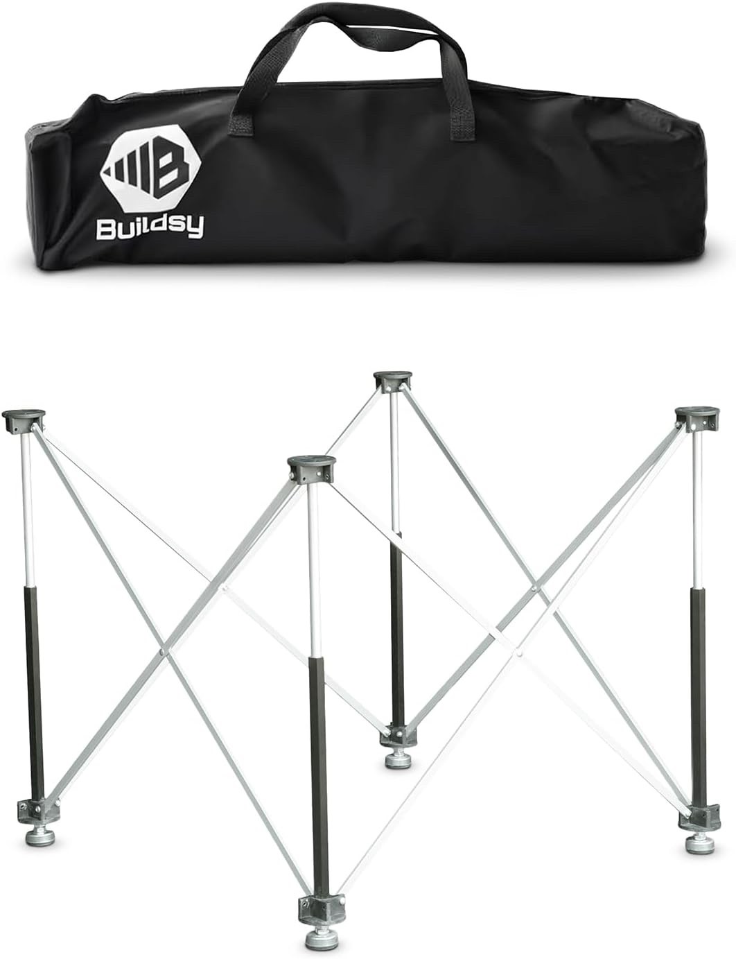 Buildsy NOBIDAI Aluminum Extendable Work Table W700×D700 Load capacity 300kg