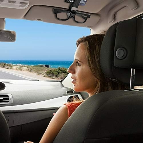 Eyewear Storage Solutions: 4 Pcs Sunglasses Holders for Convenient Car Visor Use