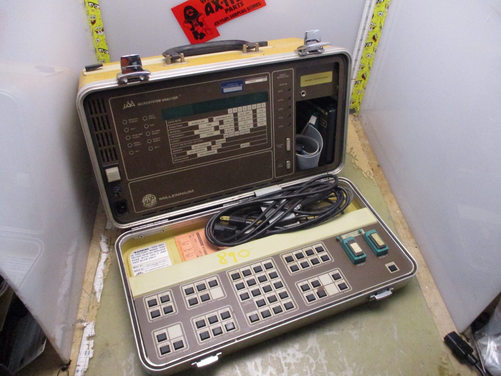 Millennium Microsystem Analyzer A01-02-02-01-04 {GREYSHELF}