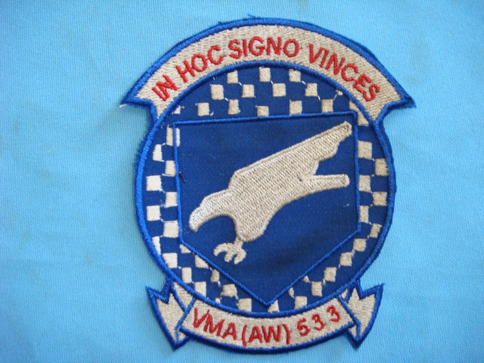 VIETNAM WAR PATCH, USMC MARINE ATTACK ALL WEATHER  VMA(AW)-533