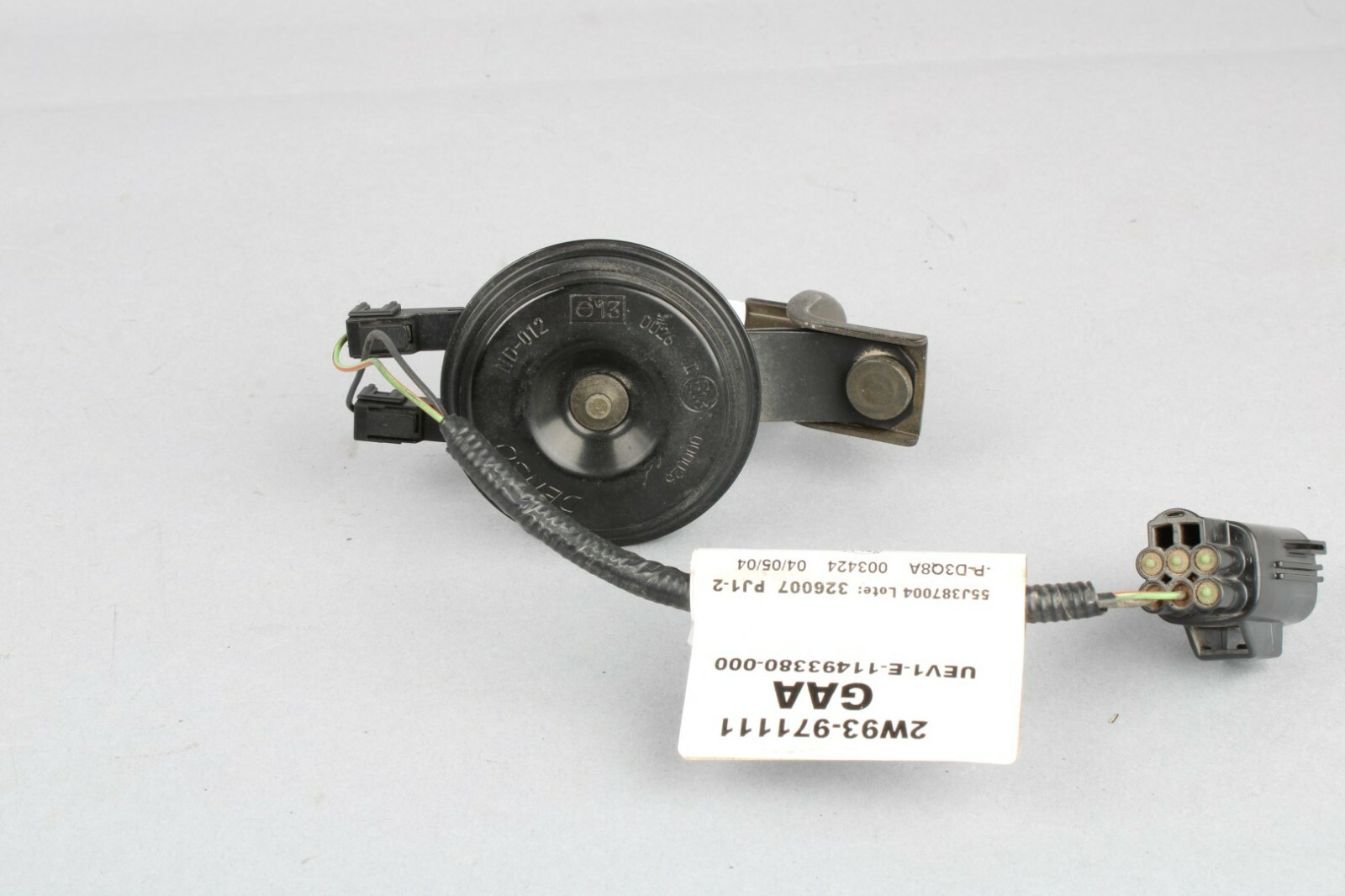 04-07 Jaguar XJ8 XJR Vanden Plas X350 Alarm Security Horn Siren w/ Harness OEM