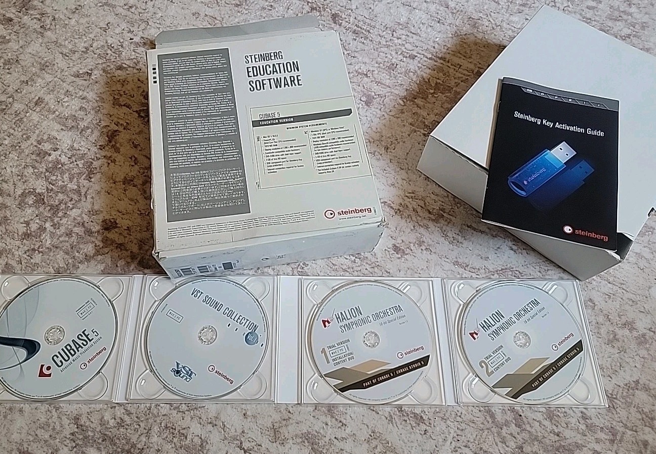 Steinberg CUBASE 5 Education Version Advanced Music Production System**ReadDis**
