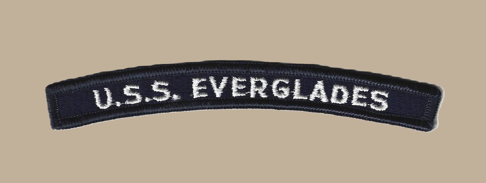 US Navy AD-24 USS Everglades Destroyer Tender UIM Shoulder Rocker Tab (01)