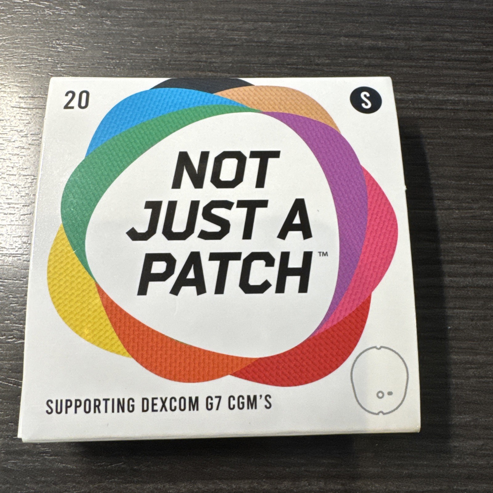 Not Just a Patch - Dexcom G7 Adhesive Overpatches (20 Pack) small