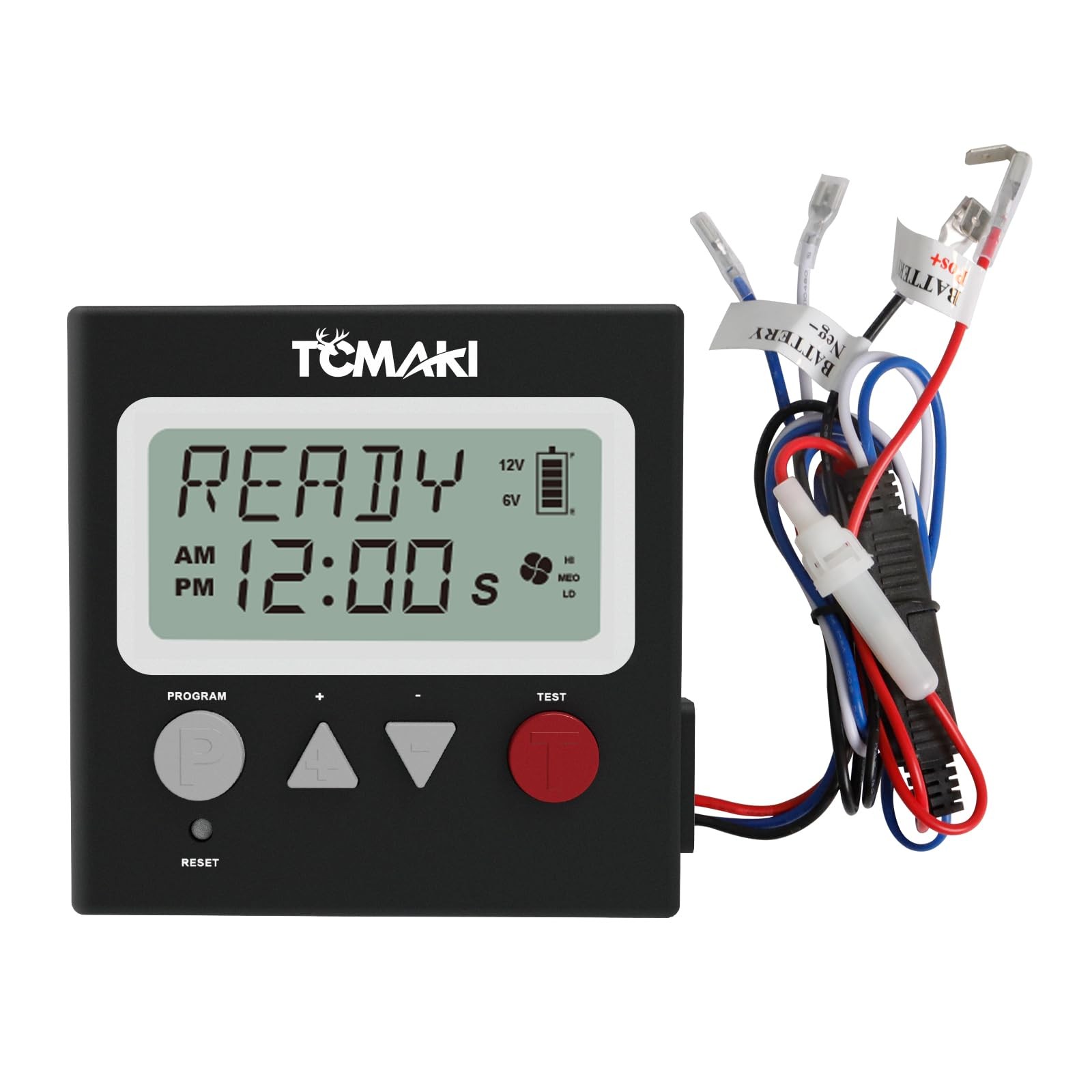 Game Feeder Timer Digital 6V/12V Kit 8 Programs Adjustable Speed Duration DIY