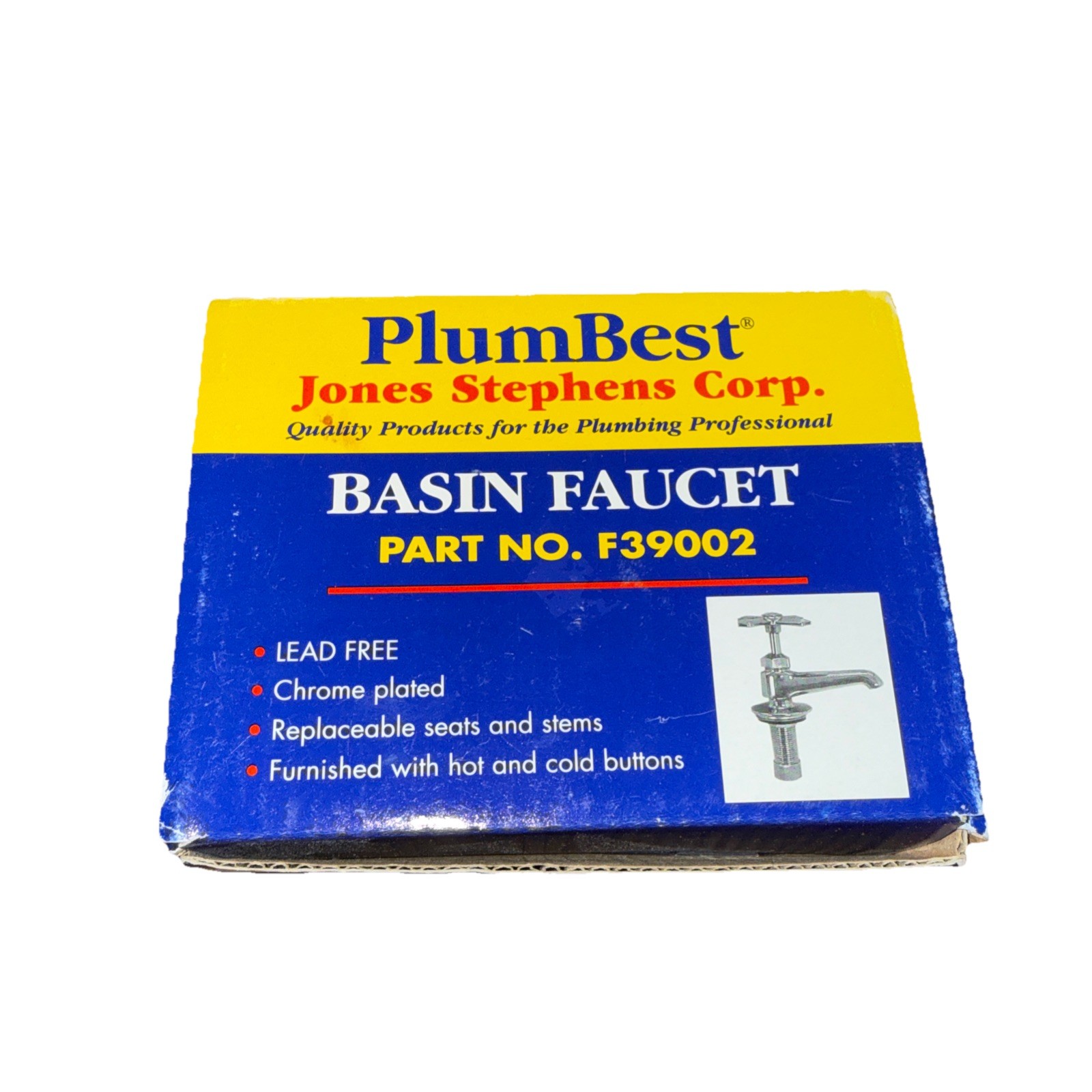 PlumBest, Jones Stephens Corp -  Heavy Duty Basin Faucet F39002