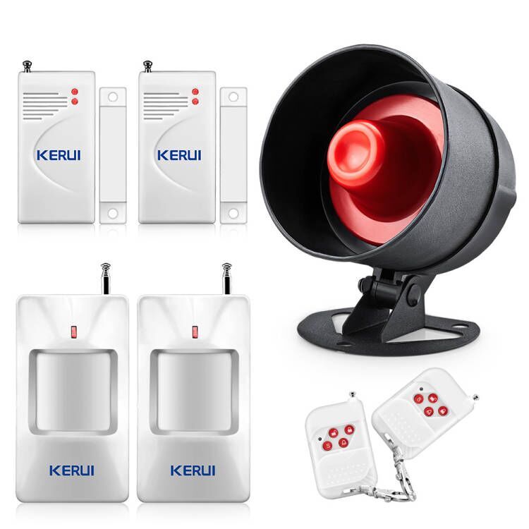 Wireless Home Alarm System Standalone Security Garage Door Window Sensor Detect