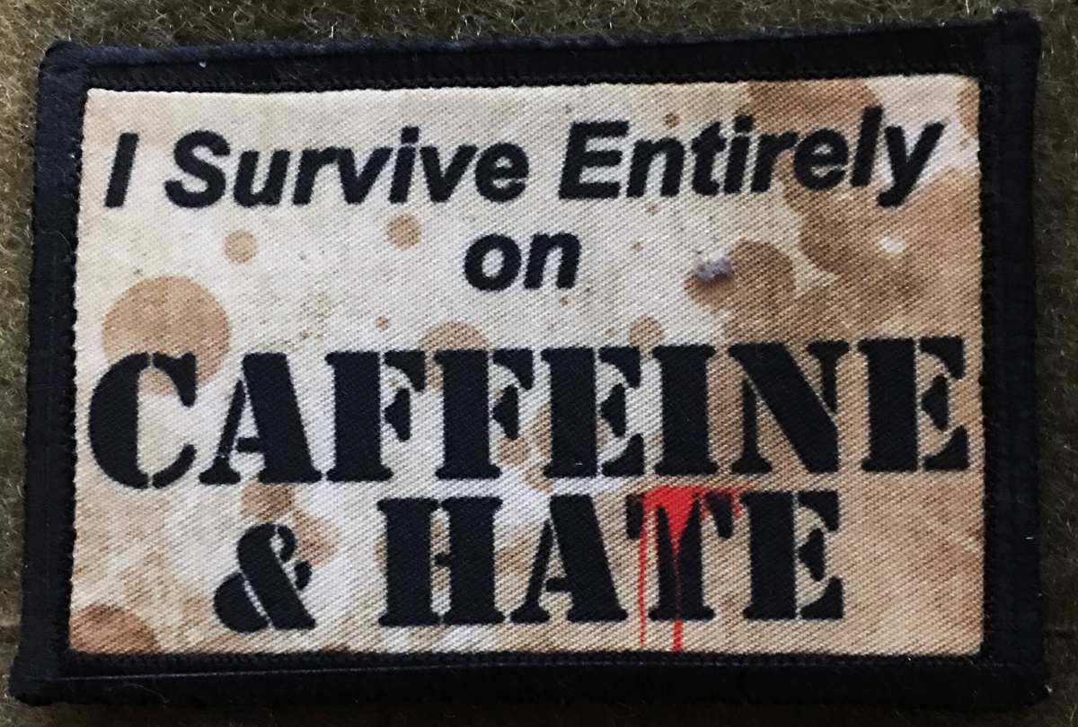 Camo Kitty Morale Patch Tactical ARMY Military Army Funny Hook and Loop Patch