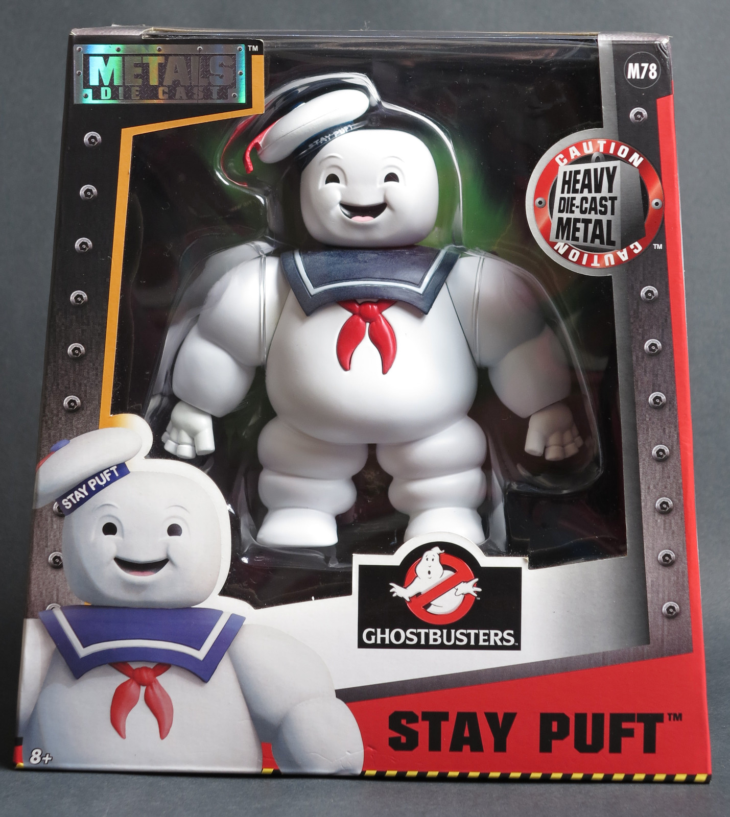 JadaToys Metals Ghostbusters Stay Puft Marshmallow Man 6" Heavy Die-Cast Figure