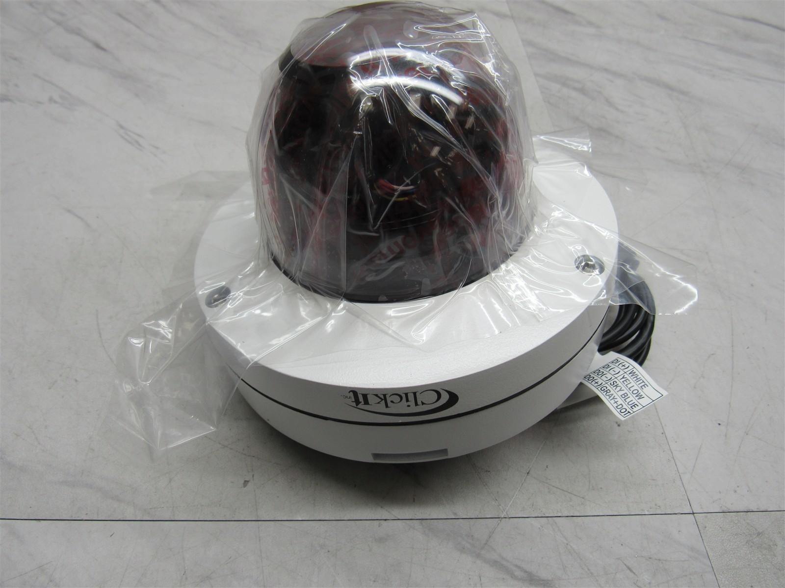 NEW ClickIt 3100 Series Mini IP Dome Camera 3152-7311 With Installation Kit