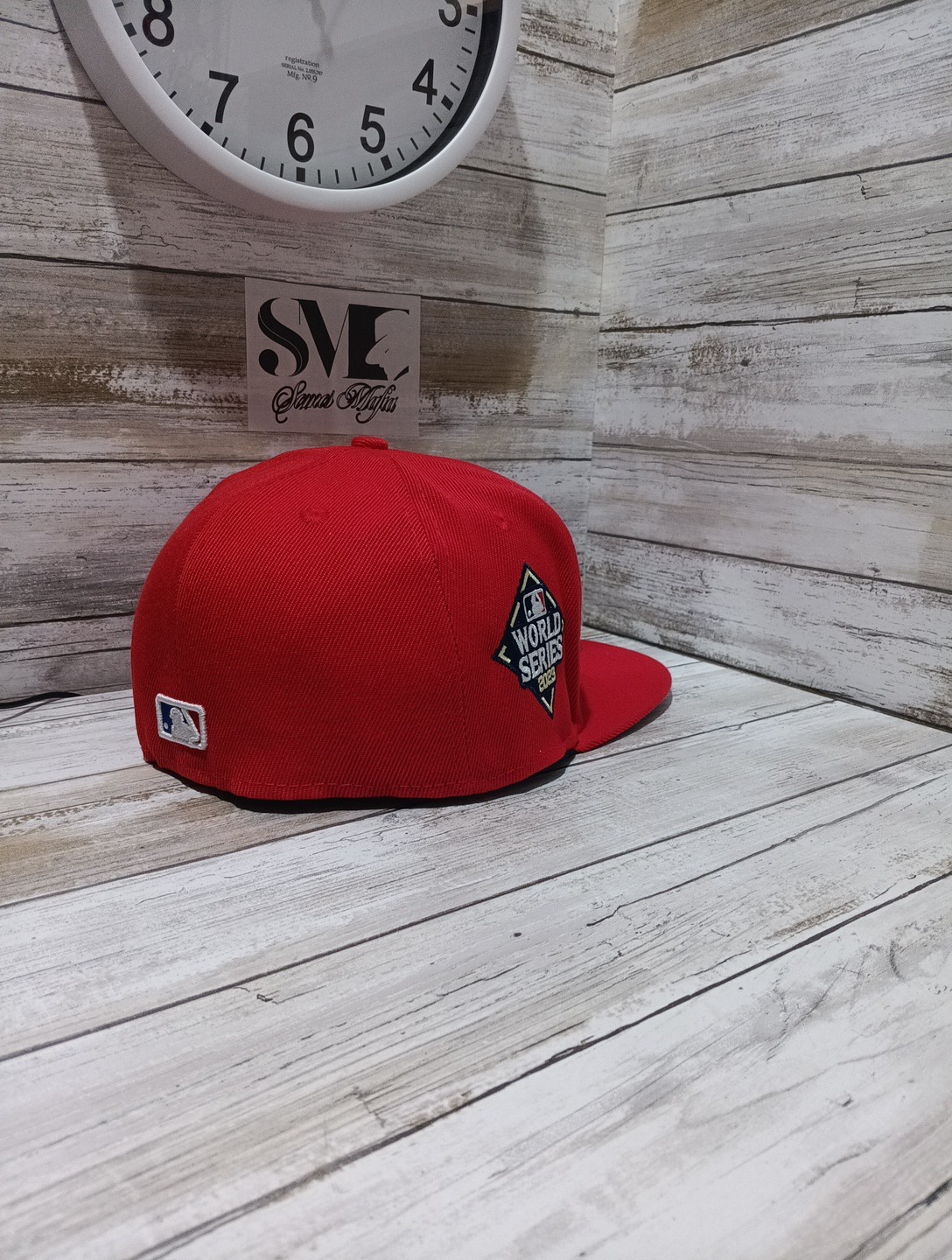 New Era Texas Rangers Hat Cap Fitted 7 1/8 Red 59fifty Men MLB Baseball USA Made