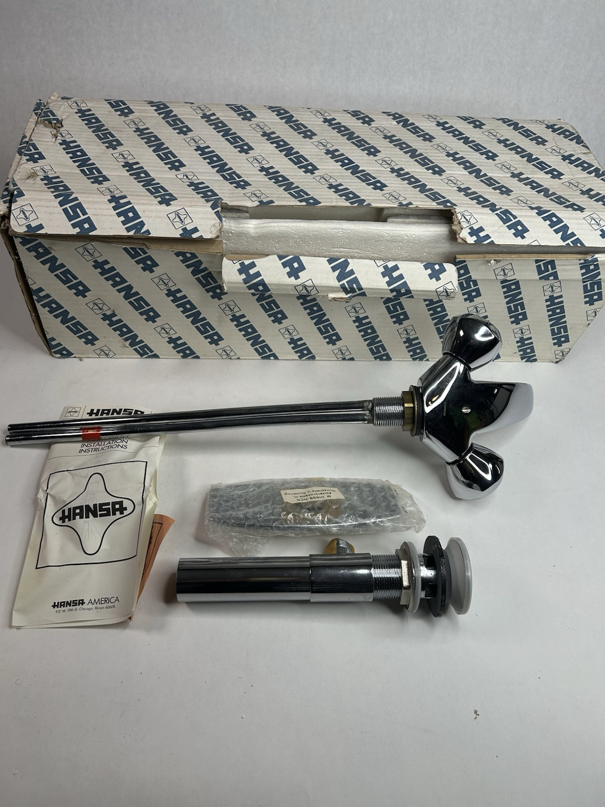 HANSA Nova Chrome Faucet 027 2107 17 Germany Please Read Description